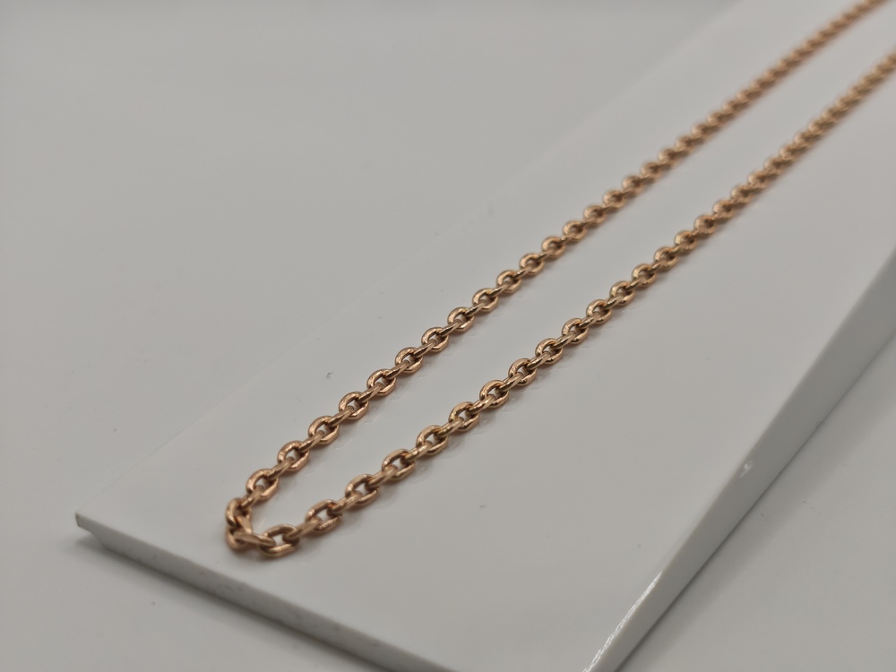 8080208П-60 ЦЕПЬ ПУСТОТЕЛАЯ Якорное (Au 585)