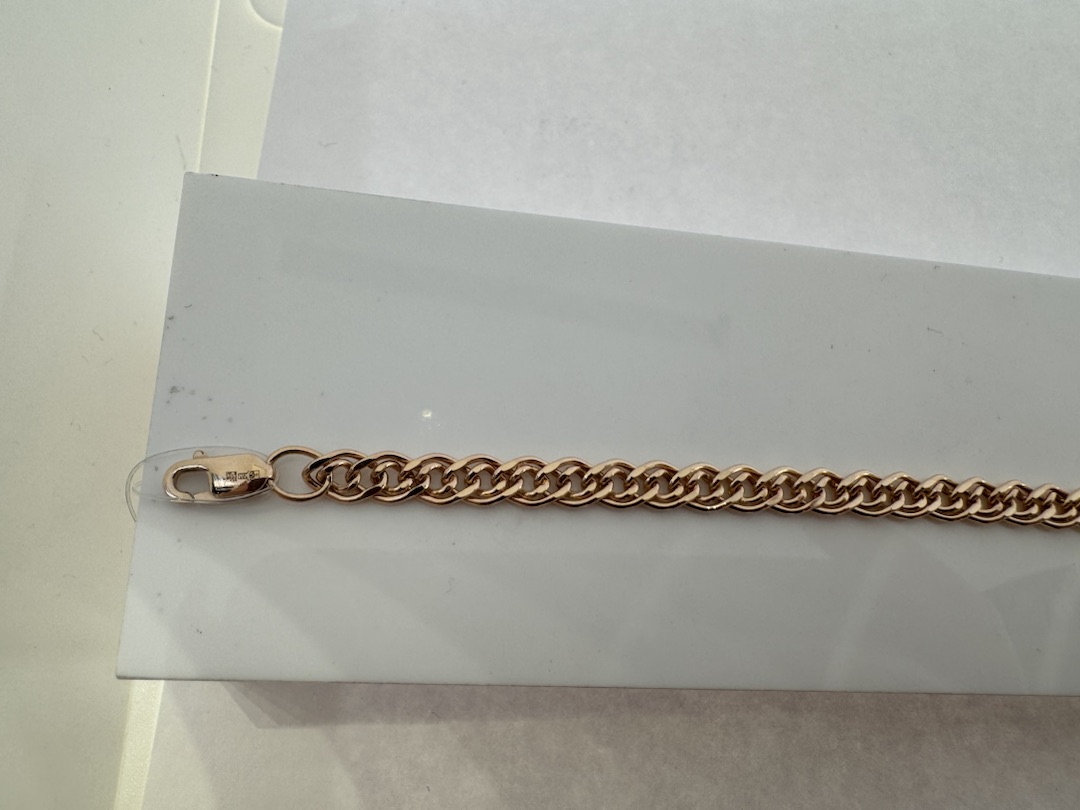 БРАСЛЕТ ПУСТОТЕЛЫЙ Нона (Au 585)