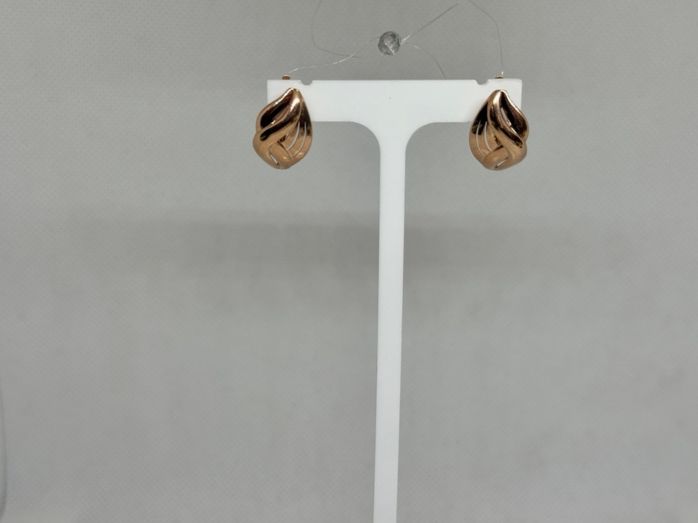 СЕРЬГИ БЕЗ КАМНЯ (Au 585)