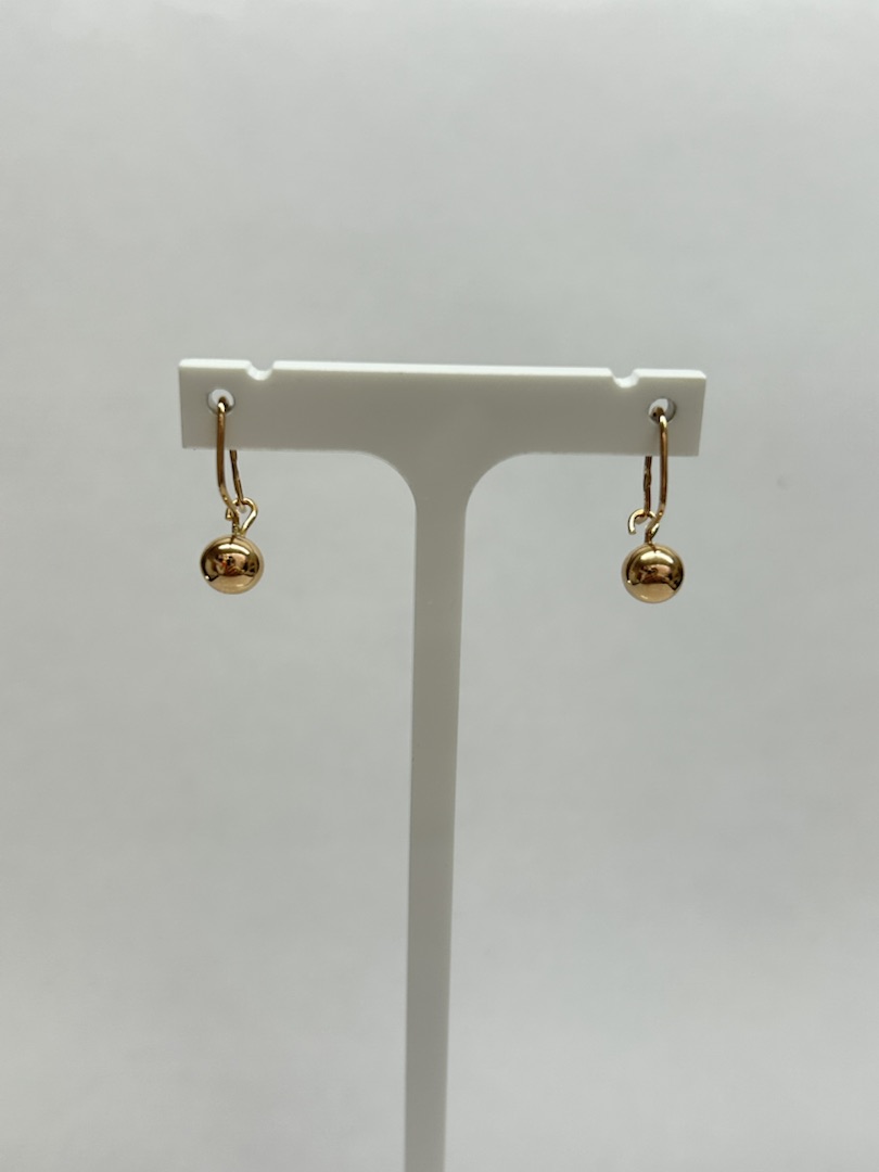 СЕРЬГИ БЕЗ КАМНЯ (Au 585)