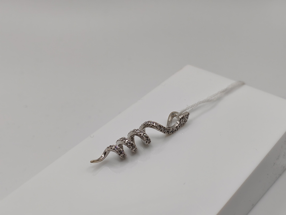 ПОДКМИ585 ПОДВЕСКА С КАМНЯМИ (Au 585)