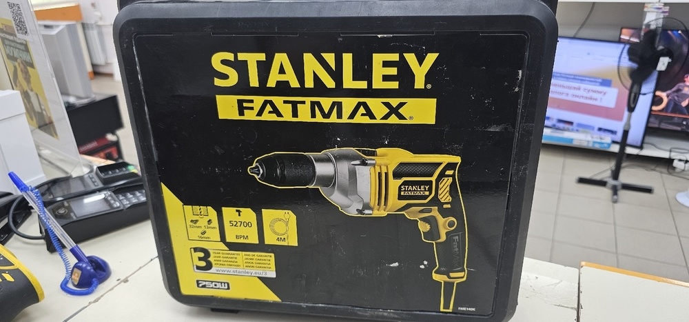 Дрель-ударная Stanley Fatmax FME140K