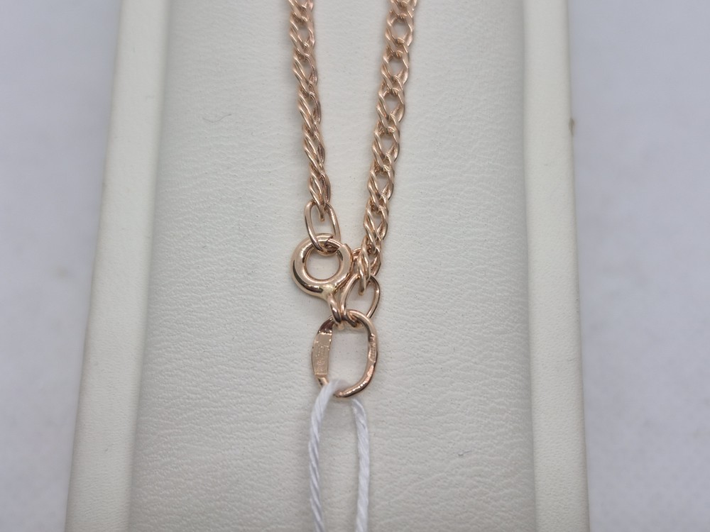 ЦПР2585 ЦЕПЬ ПУСТОТЕЛАЯ Ромб двойной (Au 585)