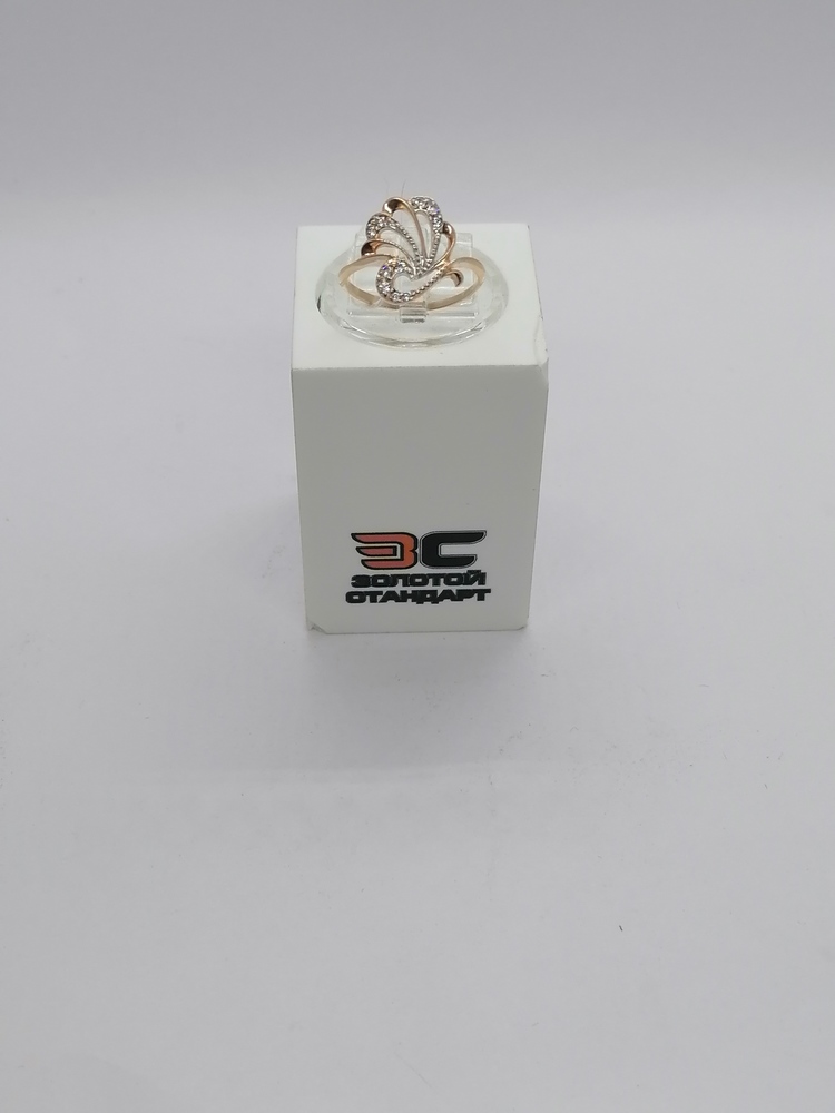 КОЛКМИ585 КОЛЬЦО С КАМНЯМИ (Au 585)