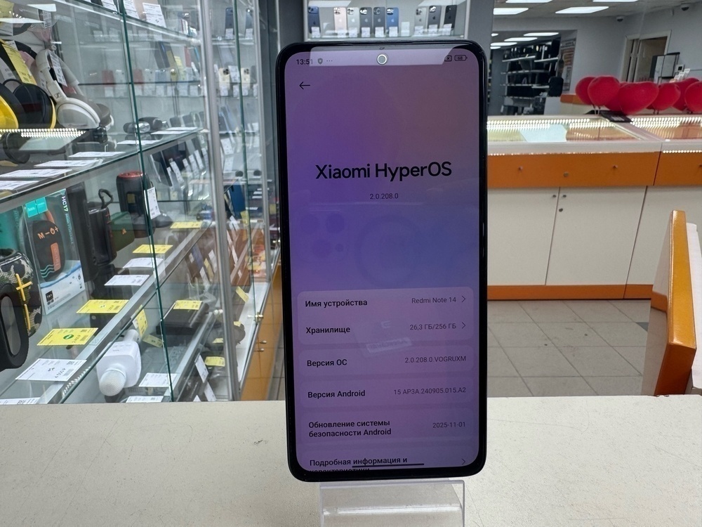 Смартфон Xiaomi Redmi note 14 8/256