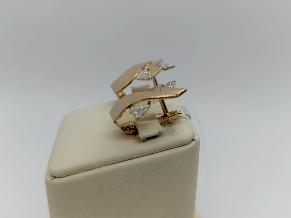 СЕРЬГИ С КАМНЯМИ (Au 585)