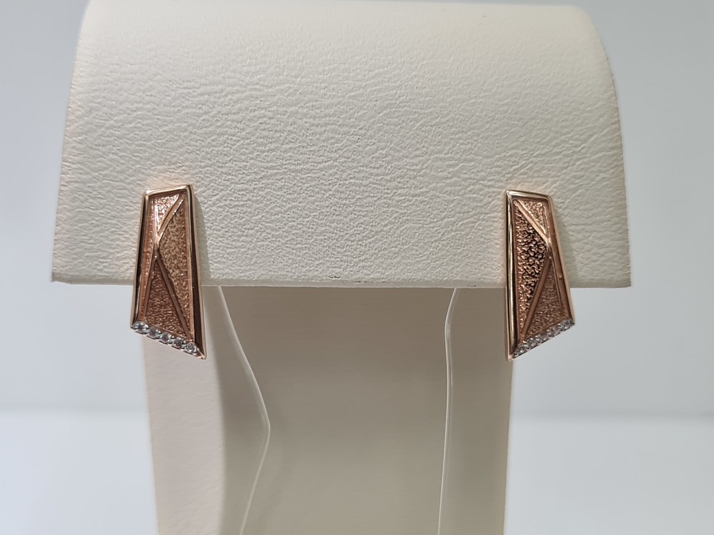 04-52-0795-00 СЕРЬГИ С КАМНЯМИ (Au 585)