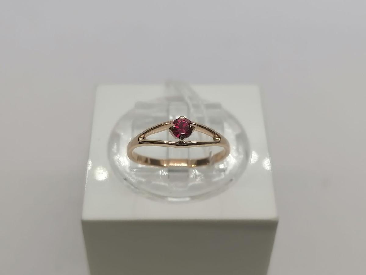 КОЛЬЦО С КАМНЕМ (Au 585)