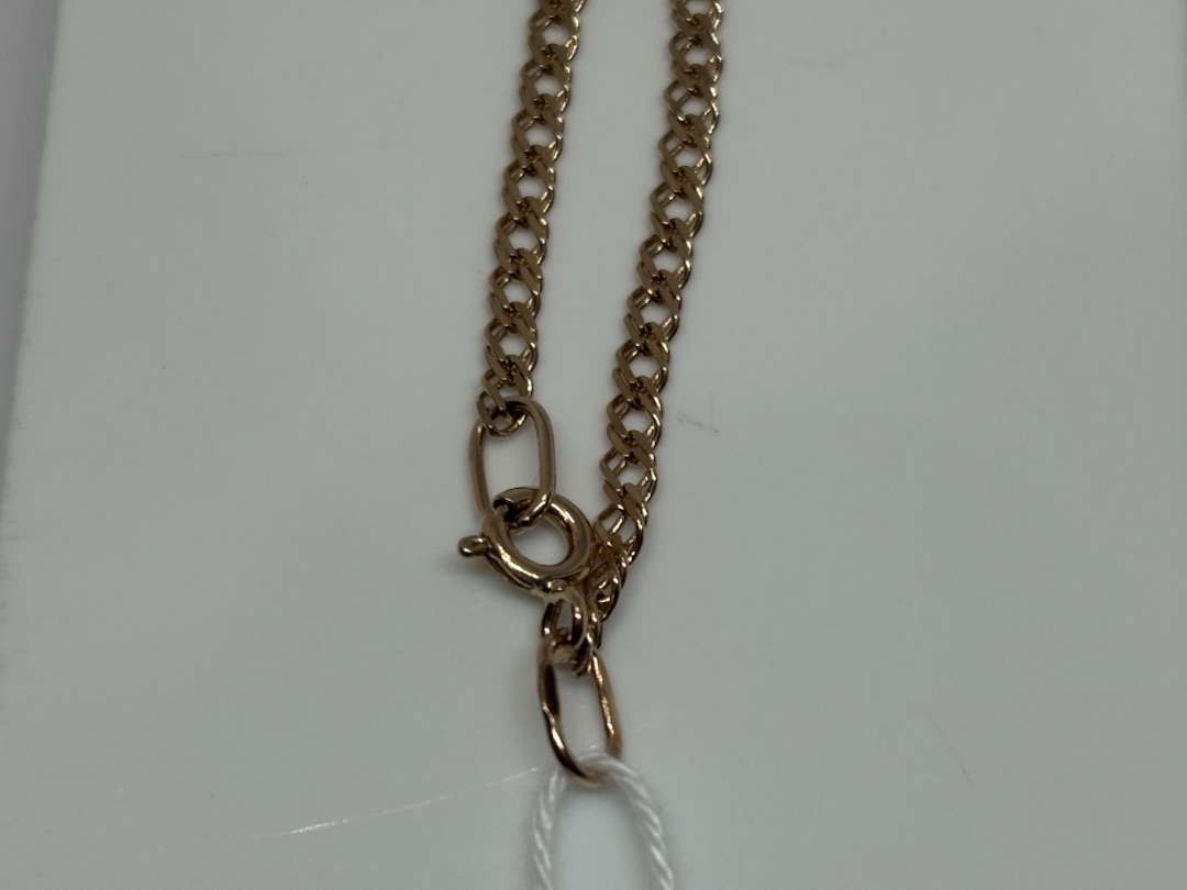 ЦЕПЬ ПОЛНОВЕСНАЯ Ромб двойной (Au 585)