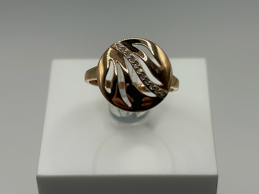 КОЛКМИ585 КОЛЬЦО С КАМНЯМИ (Au 585)