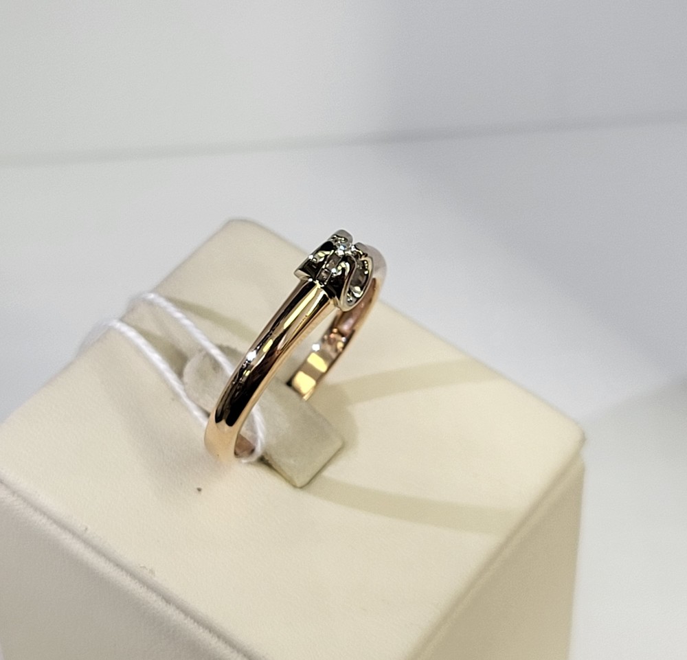 КОЛЬЦО БРИЛЛИАНТ Au 585