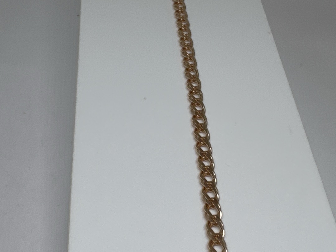 БРАСЛЕТ ПОЛНОВЕСНЫЙ Ромб двойной (Au 585)