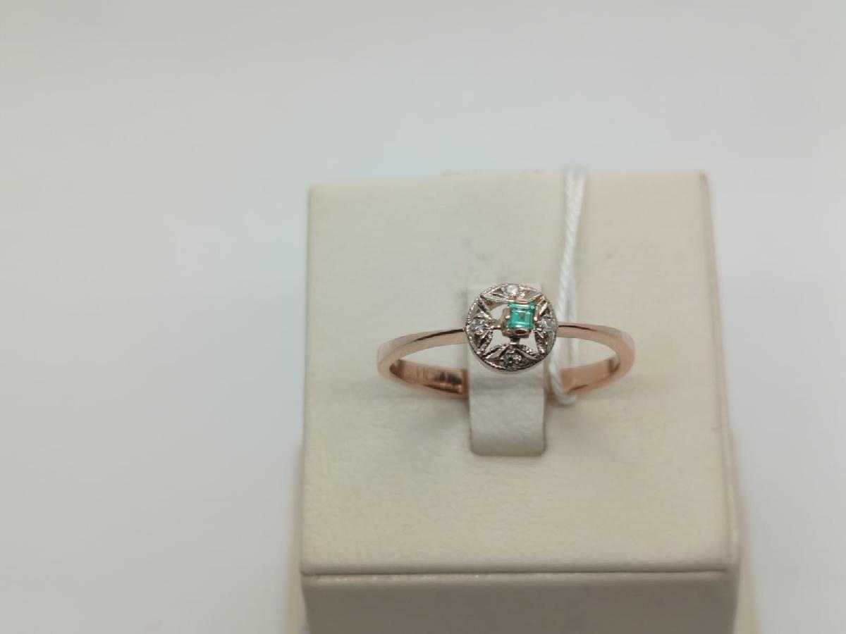 КОЛЬЦО БРИЛЛИАНТ Au 585