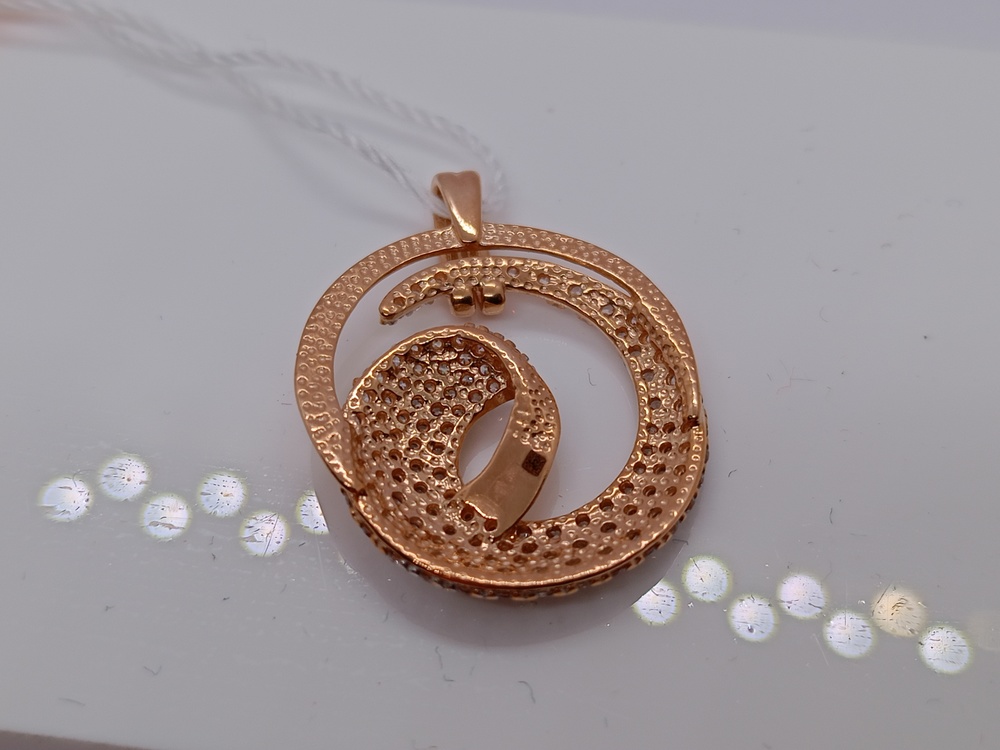 ПОДВЕСКА С КАМНЯМИ (Au 585)