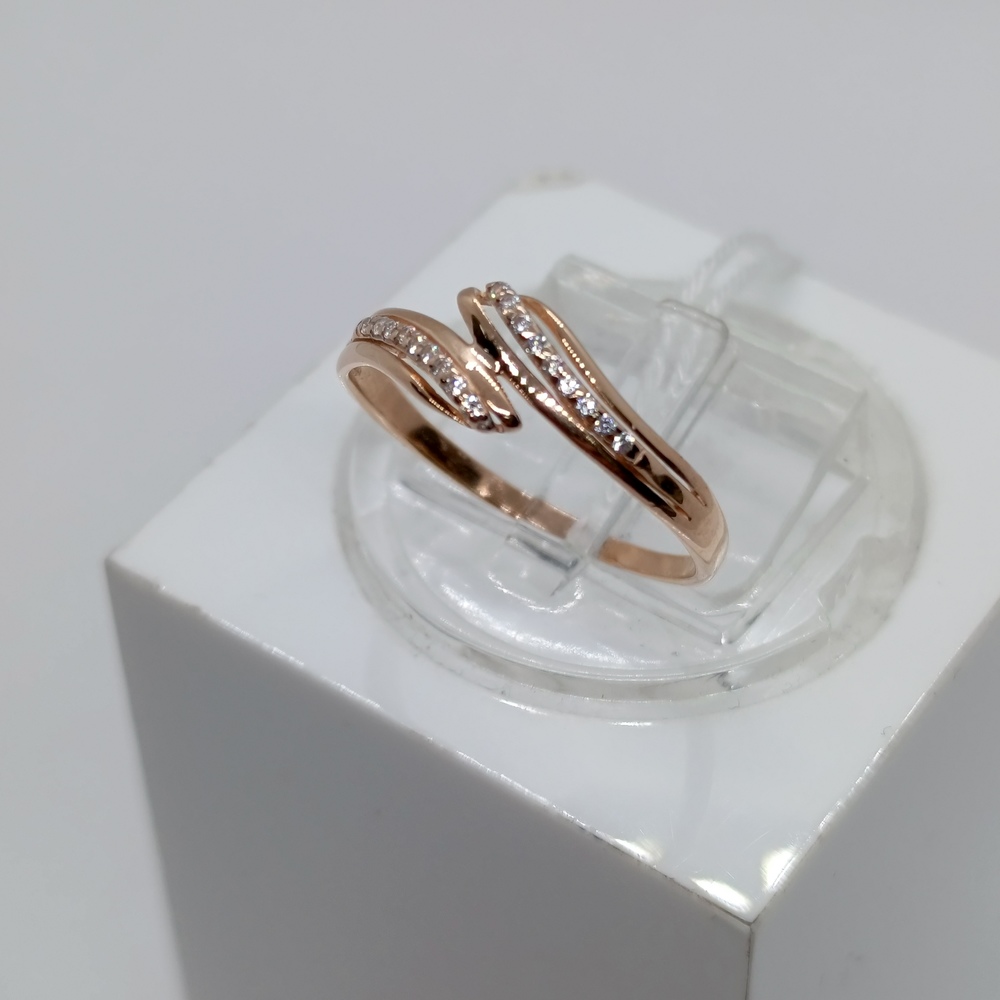 КОЛКМИ585 КОЛЬЦО С КАМНЯМИ (Au 585)