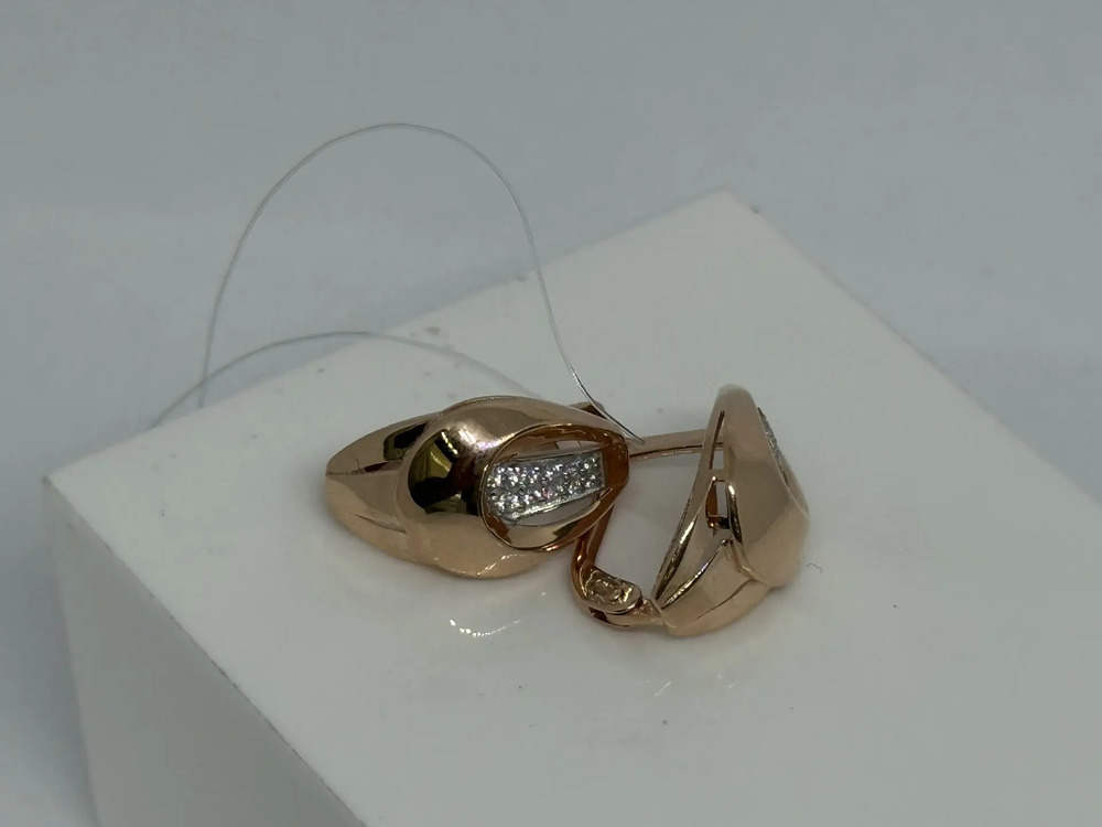 СЕРЬГИ С КАМНЯМИ (Au 585)