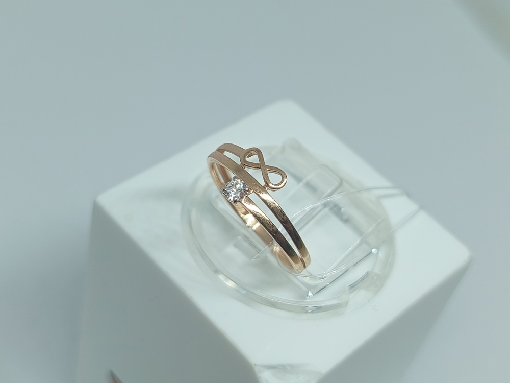 КОЛЬЦО С КАМНЕМ (Au 585)