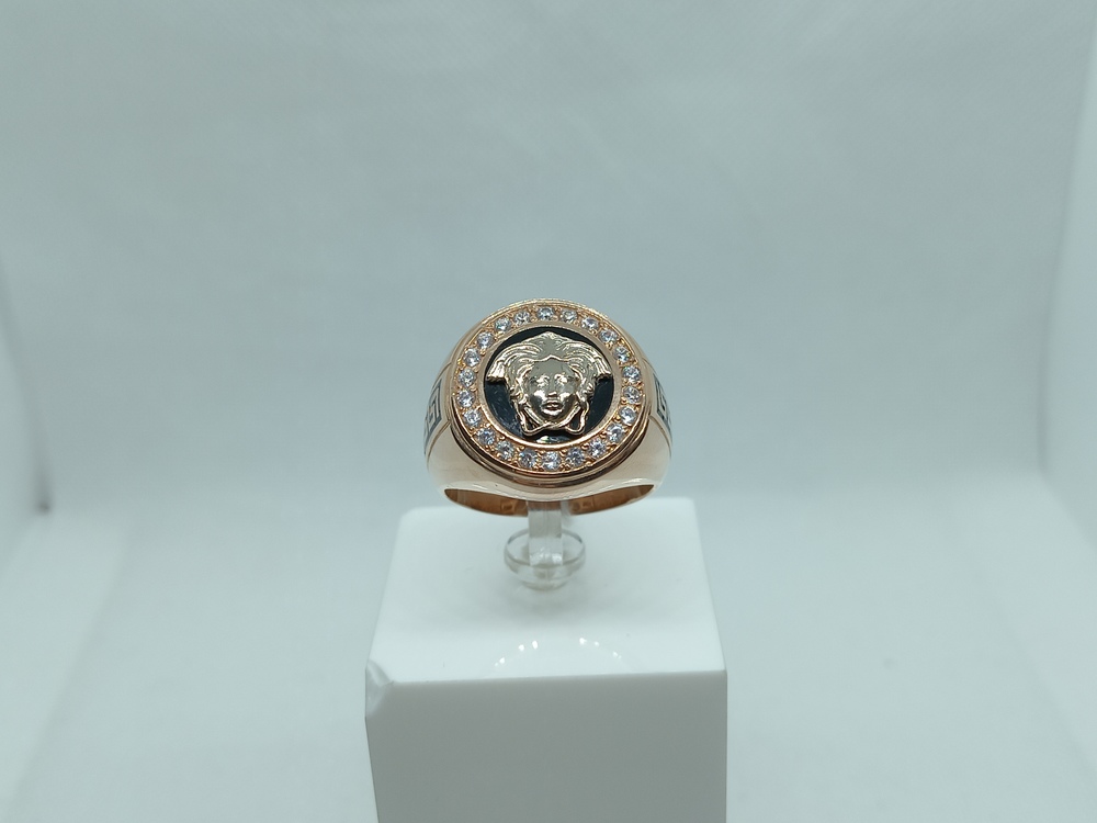 ПЕЧКМИ585 ПЕЧАТКА С КАМНЯМИ (Au 585)