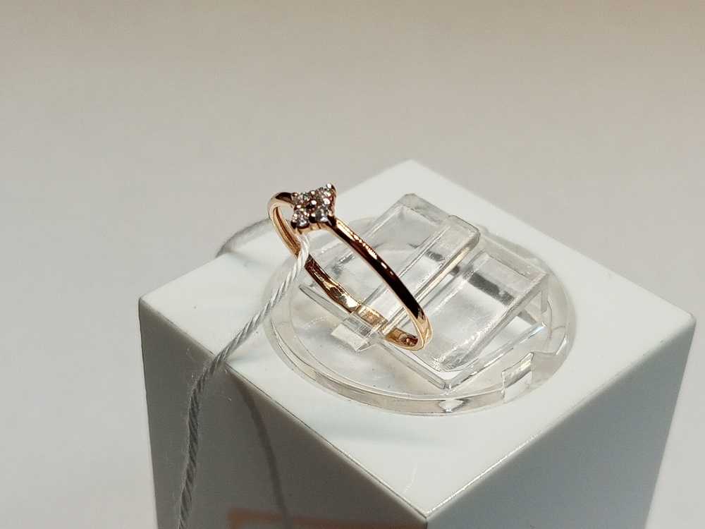 КОЛКМИ585 КОЛЬЦО С КАМНЯМИ (Au 585)