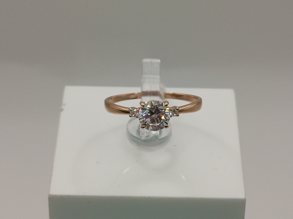 КОЛКМИ585 КОЛЬЦО С КАМНЯМИ (Au 585)