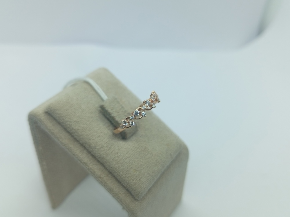 КОЛКМИ585 КОЛЬЦО С КАМНЯМИ (Au 585)