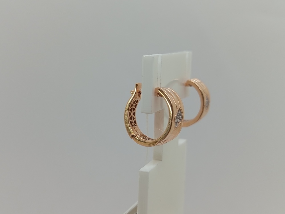 СЕРЬГИ С КАМНЯМИ (Au 585)