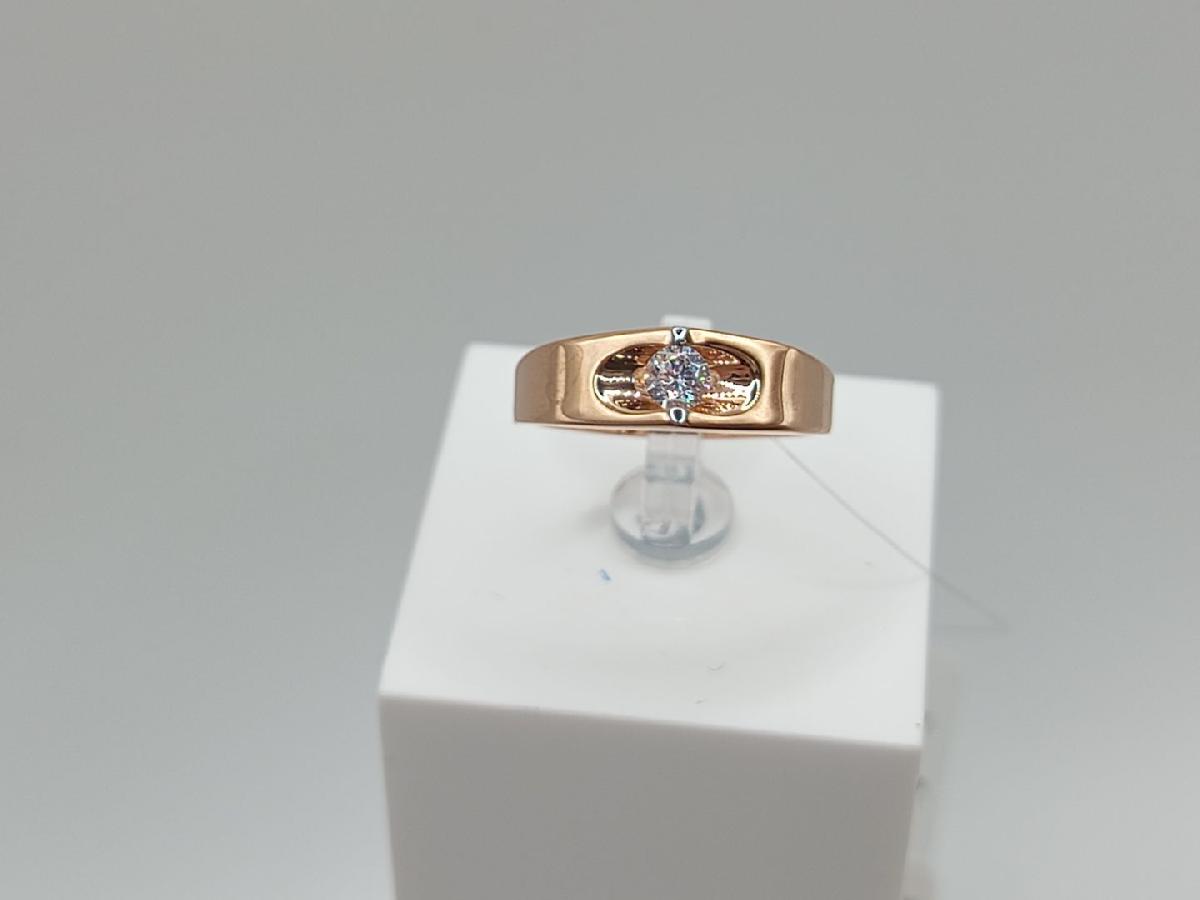 КОЛЬЦО С КАМНЕМ (Au 585)