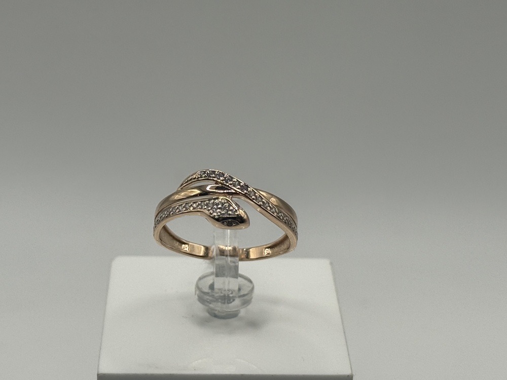 КОЛКМИ585 КОЛЬЦО С КАМНЯМИ (Au 585)