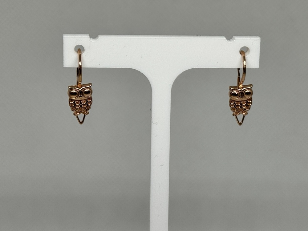 СЕРЬГИ БЕЗ КАМНЯ (Au 585)