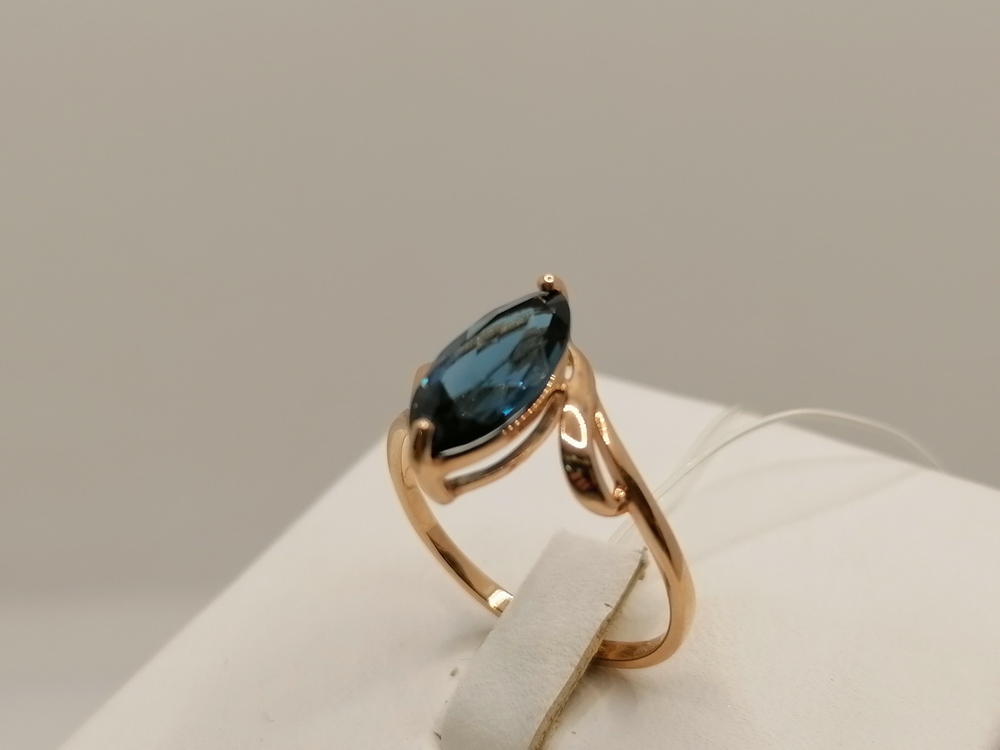 716540 КОЛЬЦО С КАМНЕМ (Au 585)