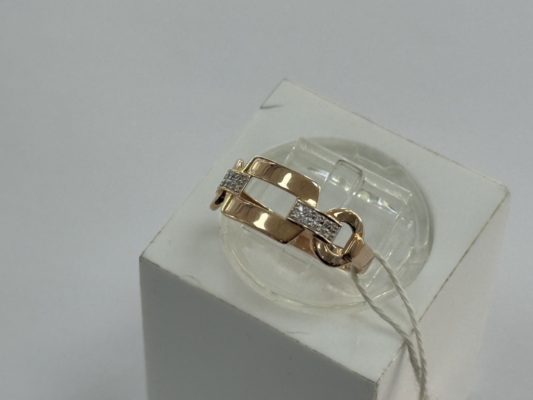 КОЛКМИ585 КОЛЬЦО С КАМНЯМИ (Au 585)