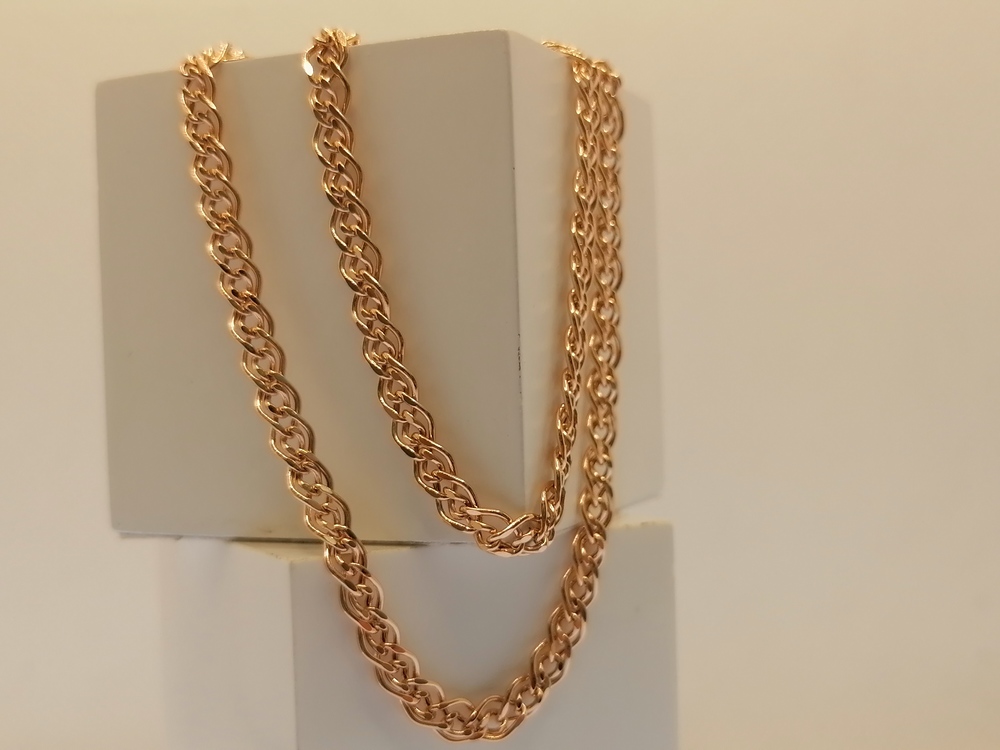 8060155П-55 ЦЕПЬ ПУСТОТЕЛАЯ Нона (Au 585)