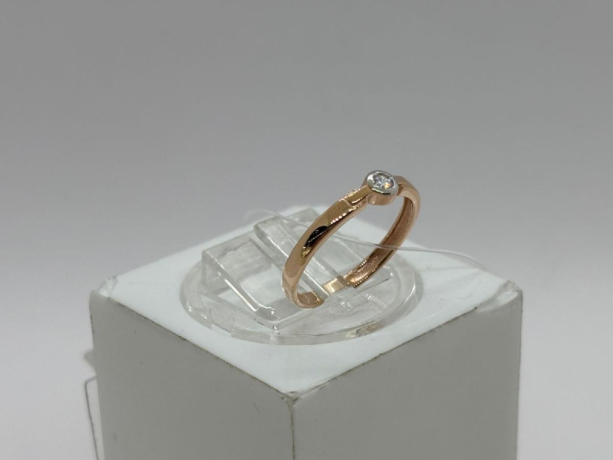 КОЛЬЦО С КАМНЕМ (Au 585)