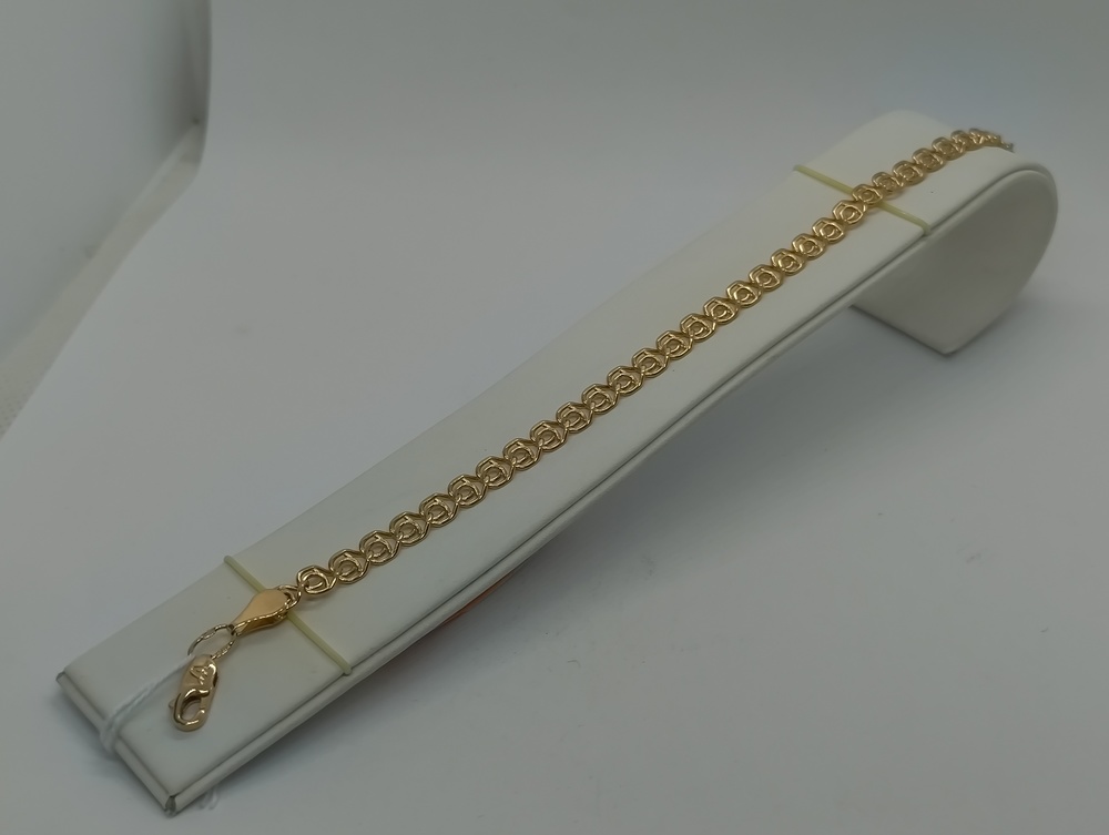 БРАСЛЕТ ПОЛНОВЕСНЫЙ Лав Au 585