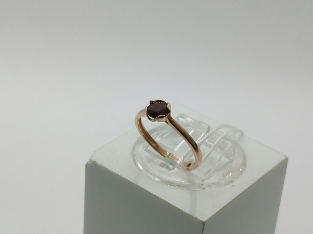 КОЛКМ585 КОЛЬЦО С КАМНЕМ (Au 585)