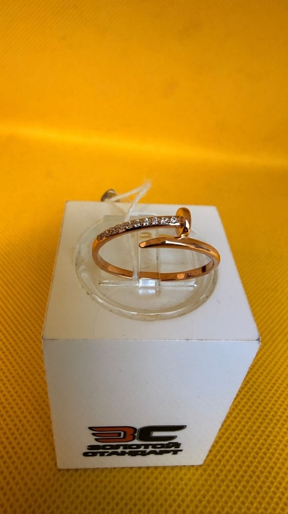 КОЛКМИ585 КОЛЬЦО С КАМНЯМИ (Au 585)