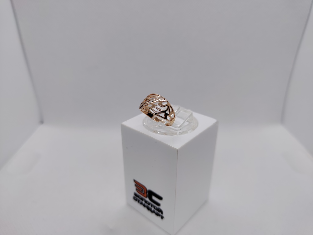 КОЛБКМ585 КОЛЬЦО БЕЗ КАМНЯ (Au 585)