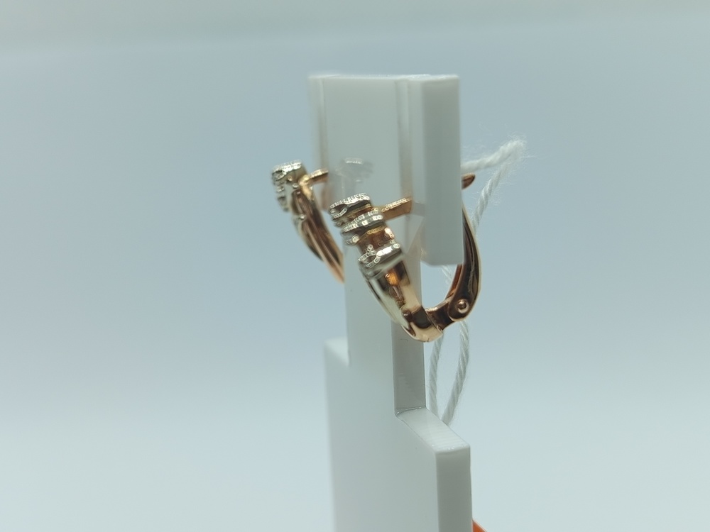 СЕРЬГИ С КАМНЯМИ (Au 585)