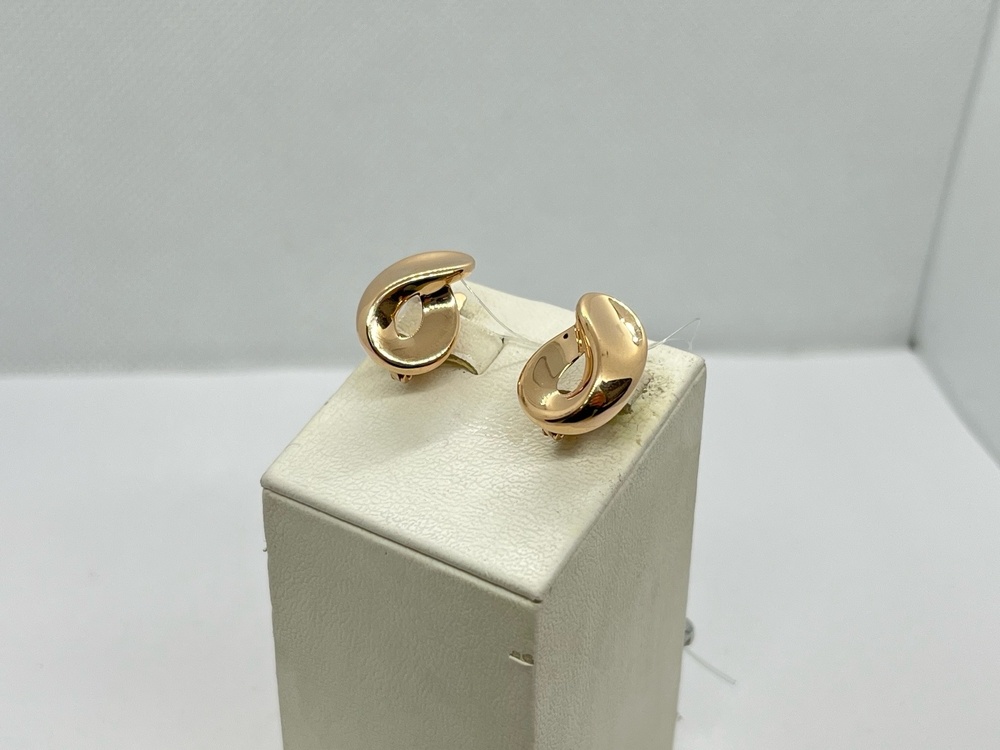 СЕРЬГИ БЕЗ КАМНЯ (Au 585)