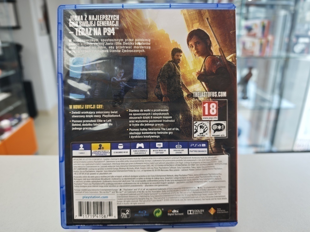Игра Playstation 4 Одни из нас