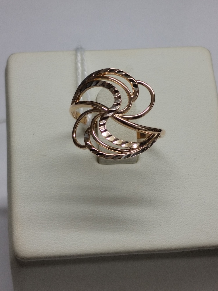 КОЛБКМ585 КОЛЬЦО БЕЗ КАМНЯ (Au 585)