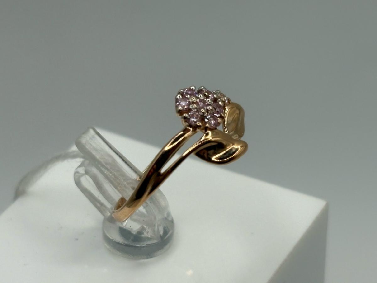 КОЛКМИ585 КОЛЬЦО С КАМНЯМИ (Au 585)