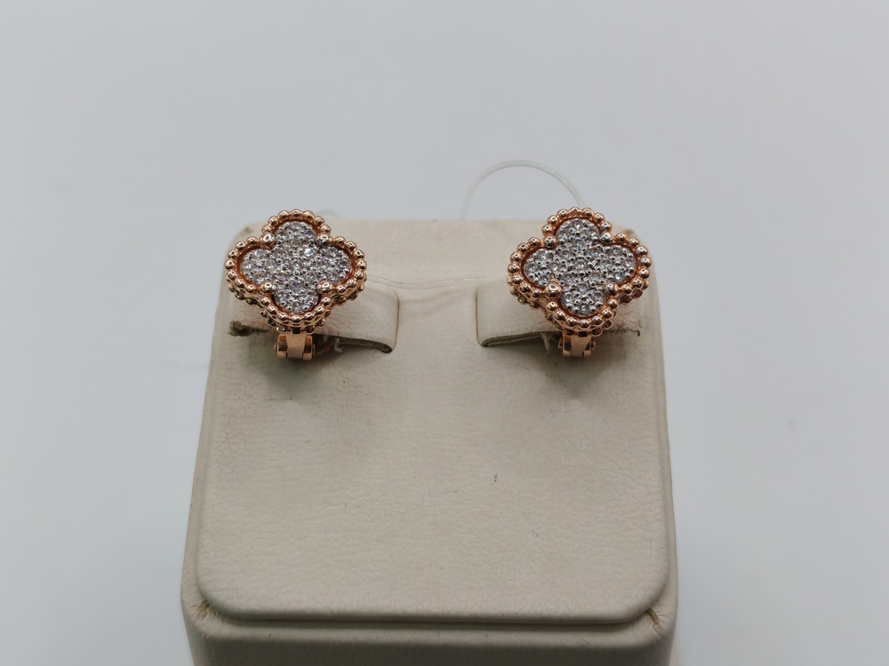 СЕРЬГИ С КАМНЯМИ (Au 585)