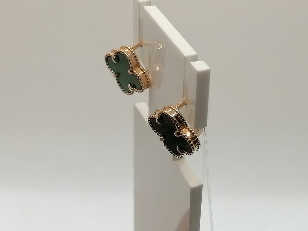 СЕРЬГИ С КАМНЕМ (Au 585)