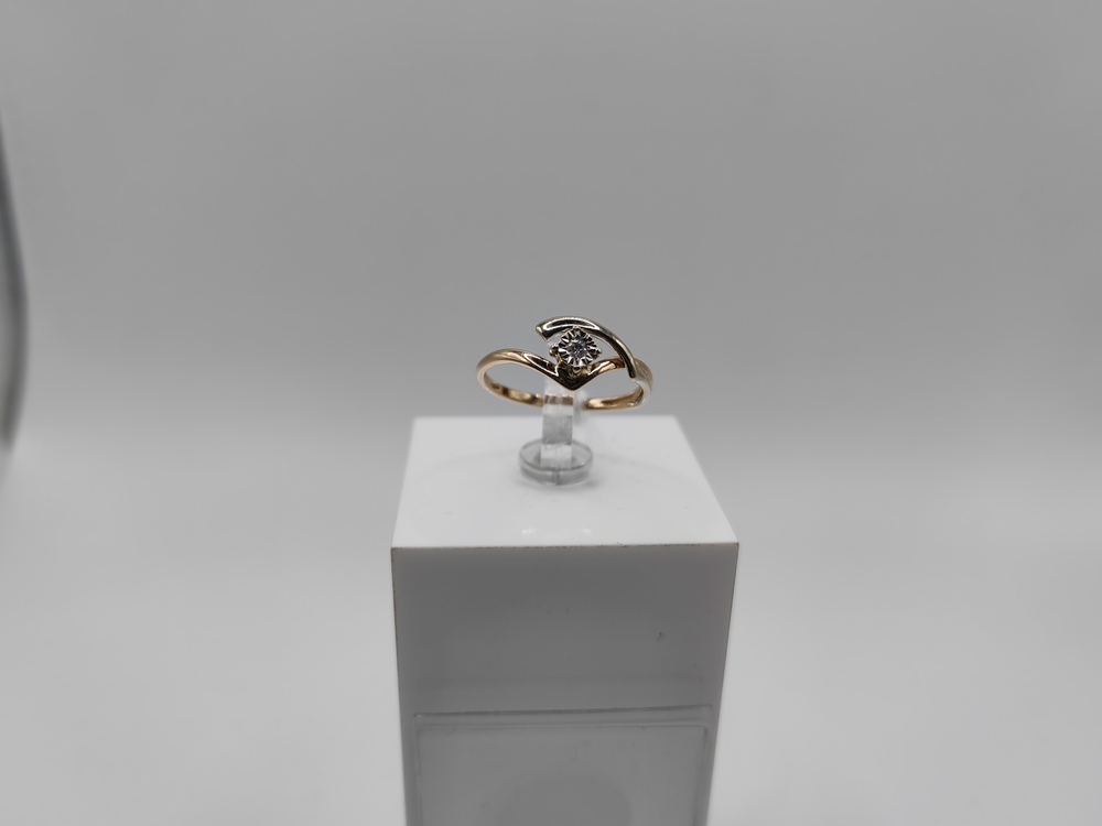 КОЛЬЦО БРИЛЛИАНТ Au 585