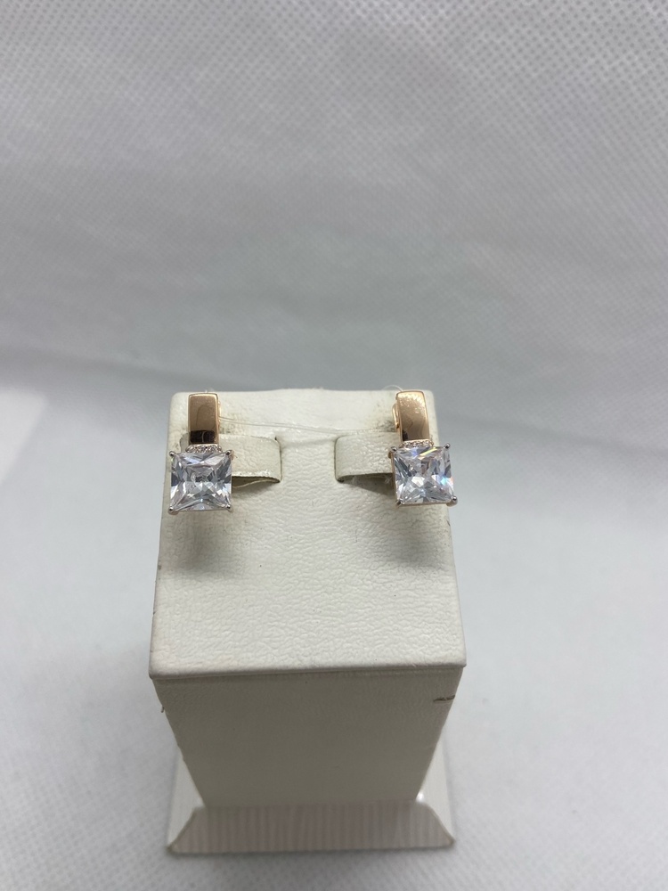 СЕРЬГИ С КАМНЯМИ (Au 585)