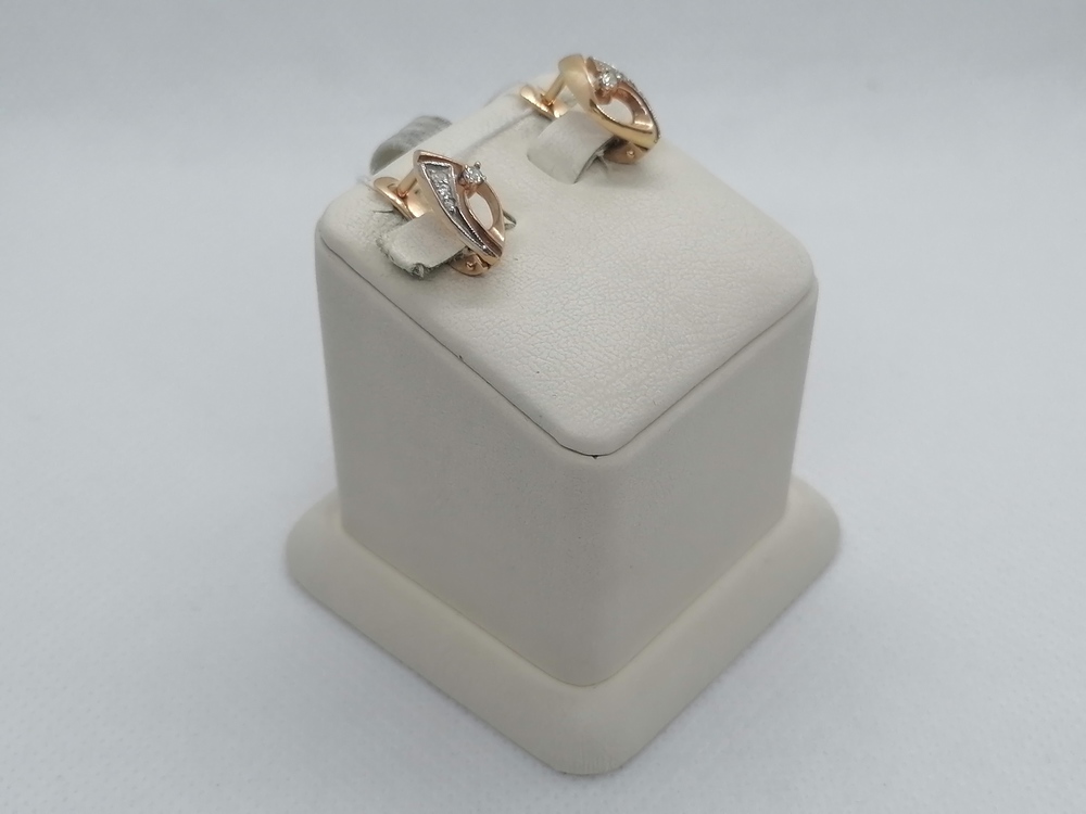 СЕРЬГИ С КАМНЯМИ (Au 585)