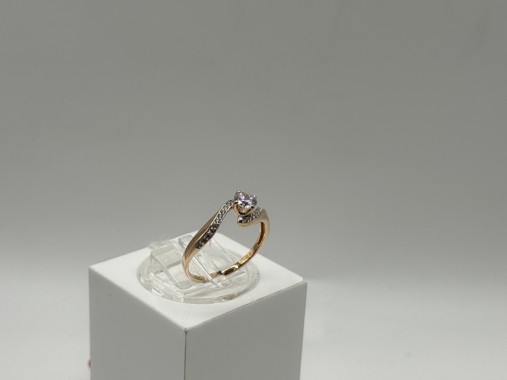 КОЛКМИ585 КОЛЬЦО С КАМНЯМИ (Au 585)