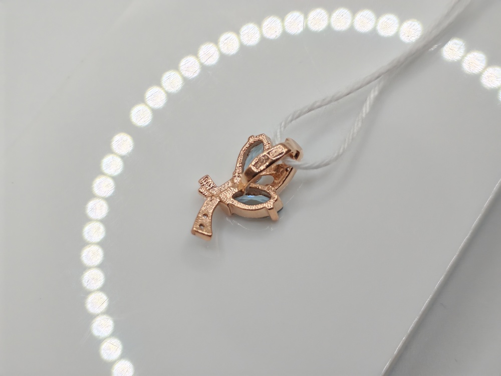 ПОДКМИ585 ПОДВЕСКА С КАМНЯМИ (Au 585)