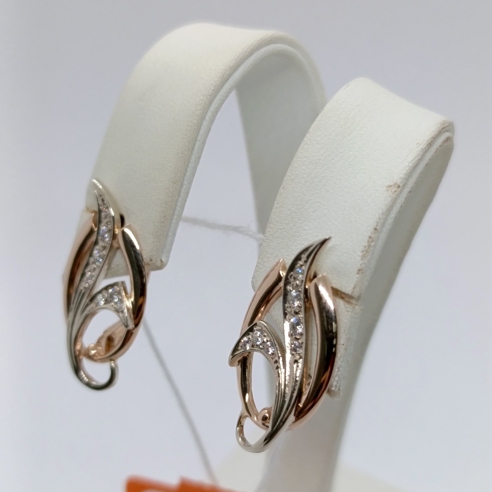 СЕРЬГИ С КАМНЯМИ (Au 585)